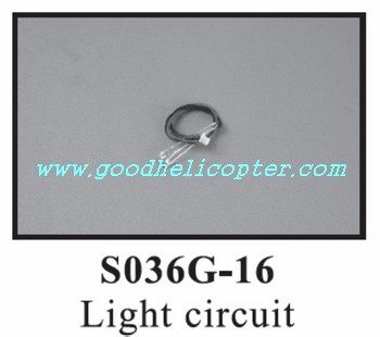SYMA-S036-S036G helicopter parts light wire